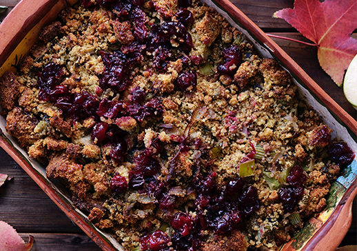 Cranberry Apple Stuffing