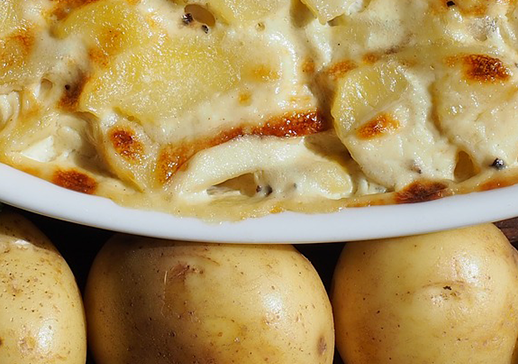 Potato, Thyme, and Olive Oil Gratin