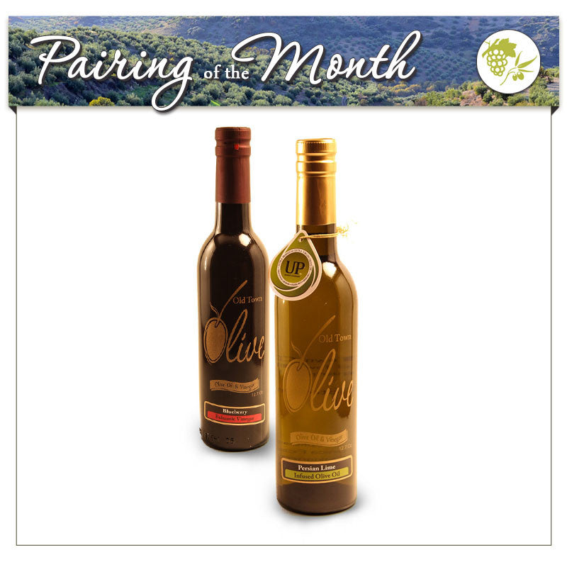 Persian Lime Olive Oil & Blueberry Balsamic Vinegar
