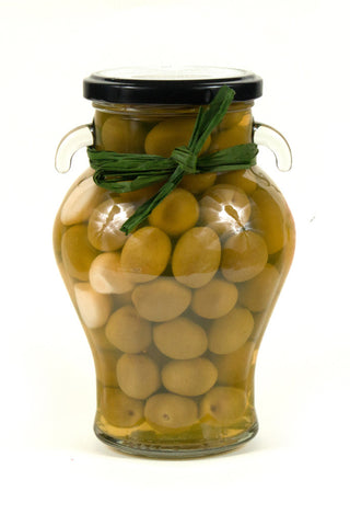 Delizia Whole Green Olives Garlic & Rosemary