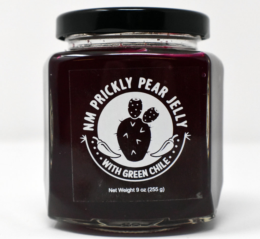 New Mexico Prickly Pear Jelly with Green Chile