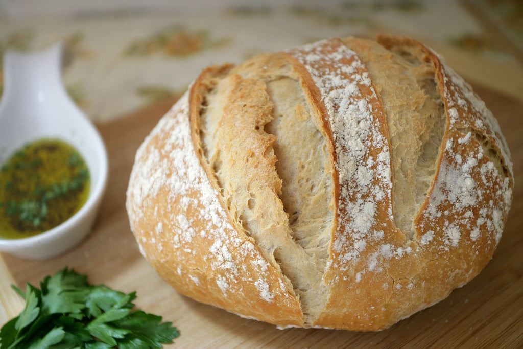 Olive Oil and Herb Crockpot Bread