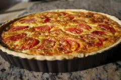 Oven Roasted Tomato Quiche with UP Extra Virgin Olive Oil Pastry Crust