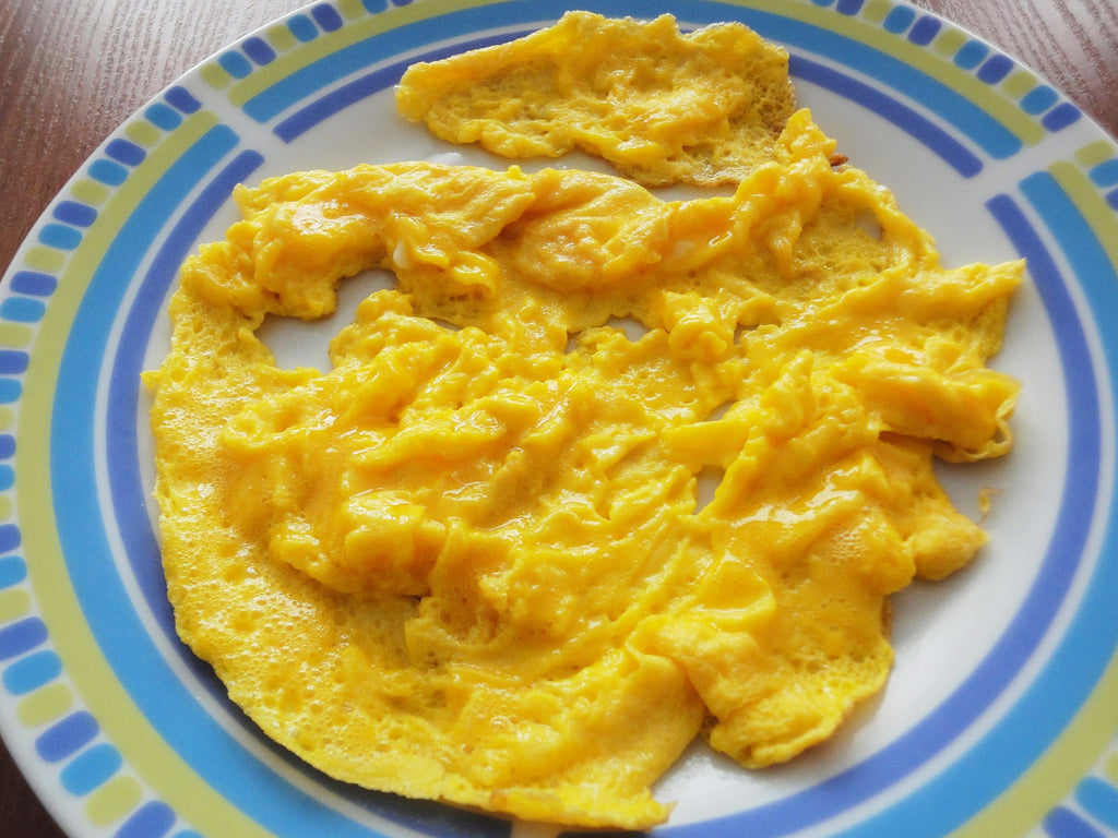 Olive Oil Scrambled Eggs