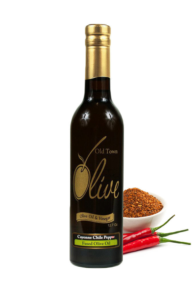 Cayenne Chile Pepper Fused Olive Oil