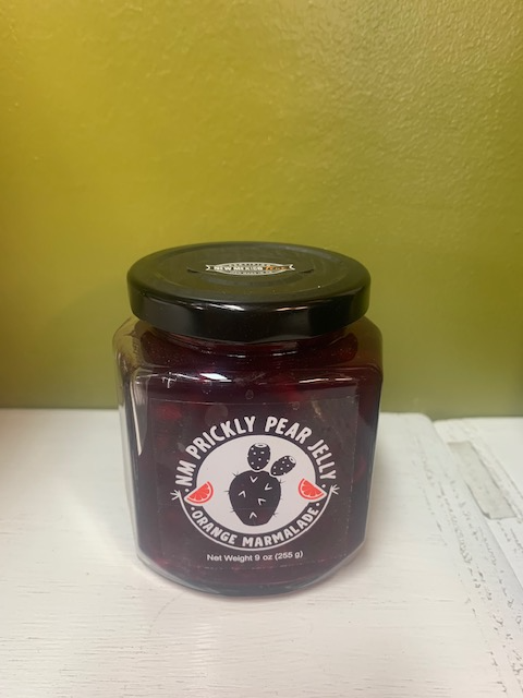 New Mexico Prickly Pear Jelly with Orange marmalade